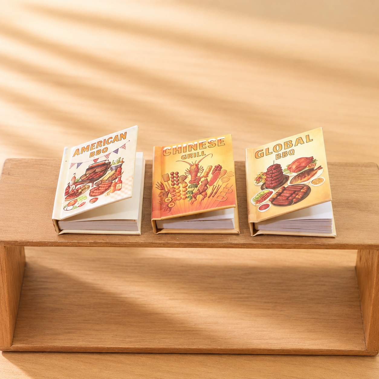 BBQ Cookbook Set โ 1:6 Scale