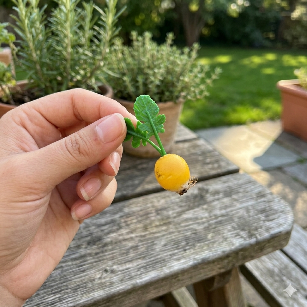 handmade polymer clay miniature heirloom radish set 1:6 scale dollhouse fdmini view 12