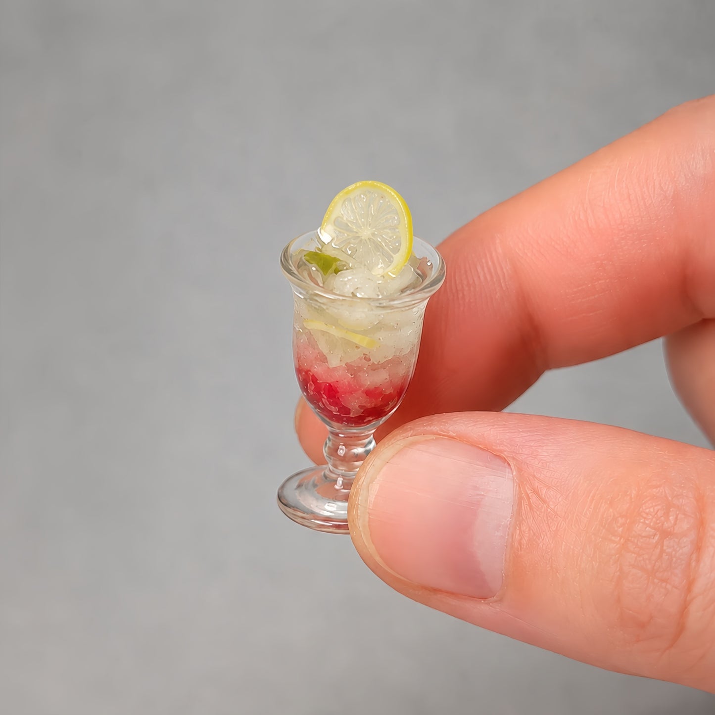 1:6 Scale Miniature Lemon Citrus Café Collection – 12 Styles Dollhouse Soda Cup, Melon Parfait, Cream Cake & Ice Cream Set, Handmade Polymer Clay Kawaii Summer Food for Blythe BJD Diorama | Pick Your Style