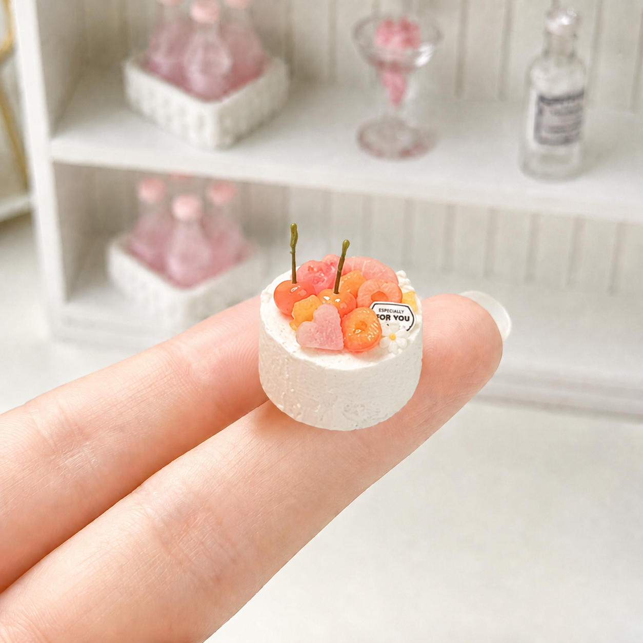 1:6 Scale Miniature Lemon Citrus Café Collection – 12 Styles Dollhouse Soda Cup, Melon Parfait, Cream Cake & Ice Cream Set, Handmade Polymer Clay Kawaii Summer Food for Blythe BJD Diorama | Pick Your Style