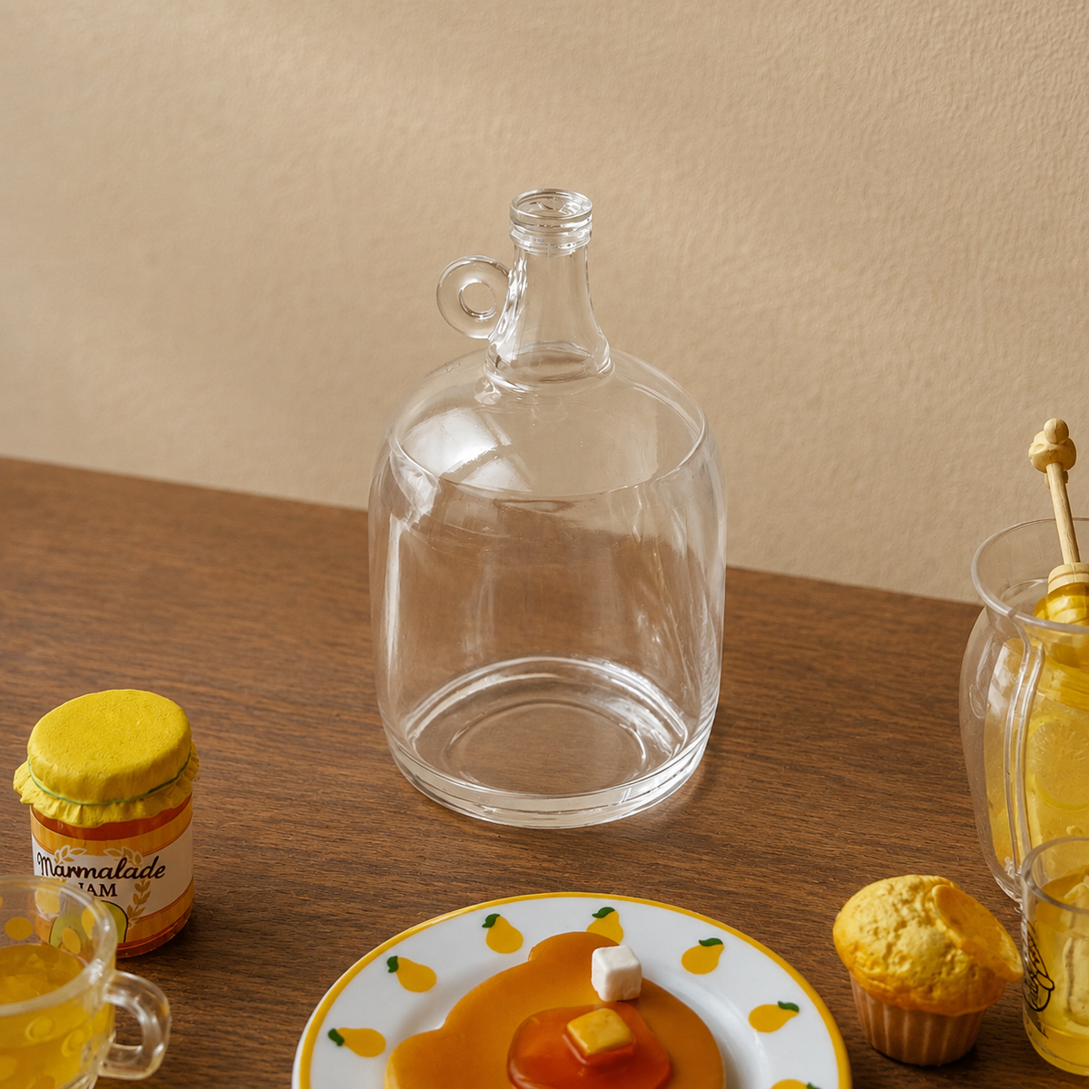 miniature glass jars 1:6 scale dollhouse fdmini view 11