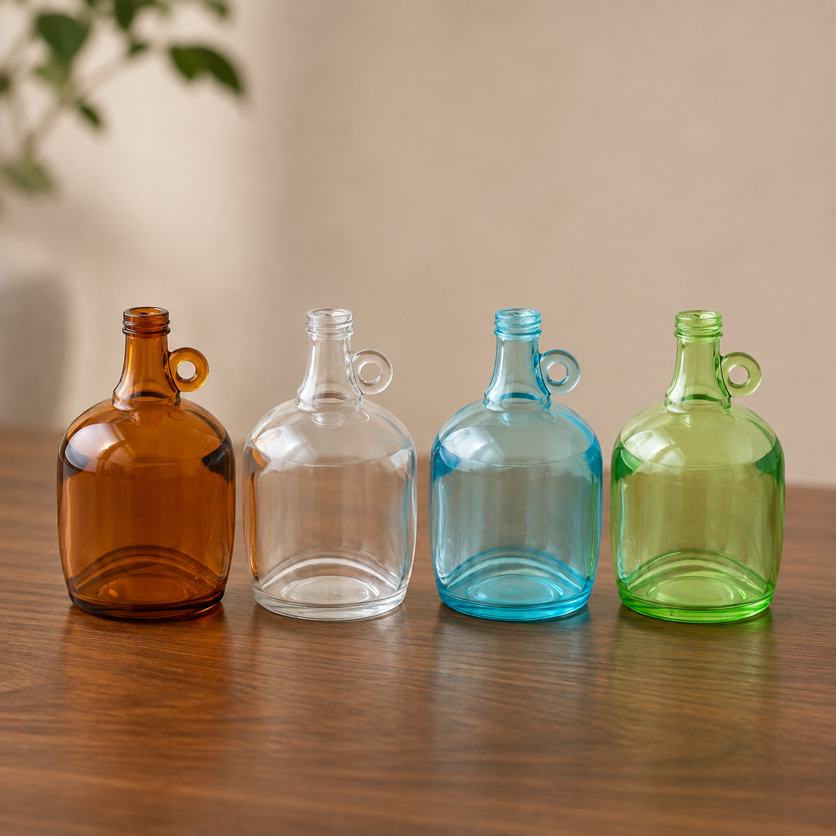 miniature glass jars 1:6 scale dollhouse fdmini