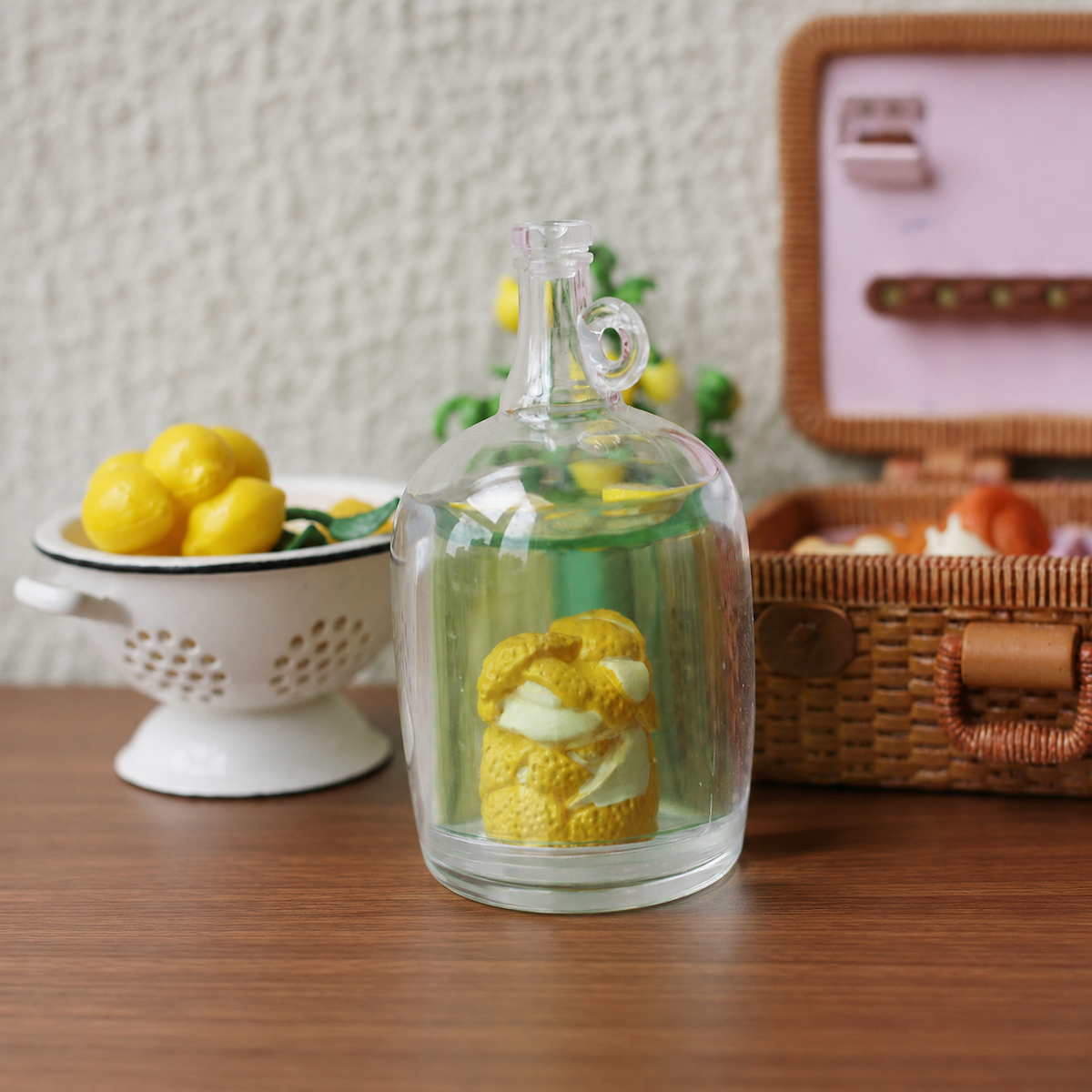 miniature glass jars 1:6 scale dollhouse fdmini view 8