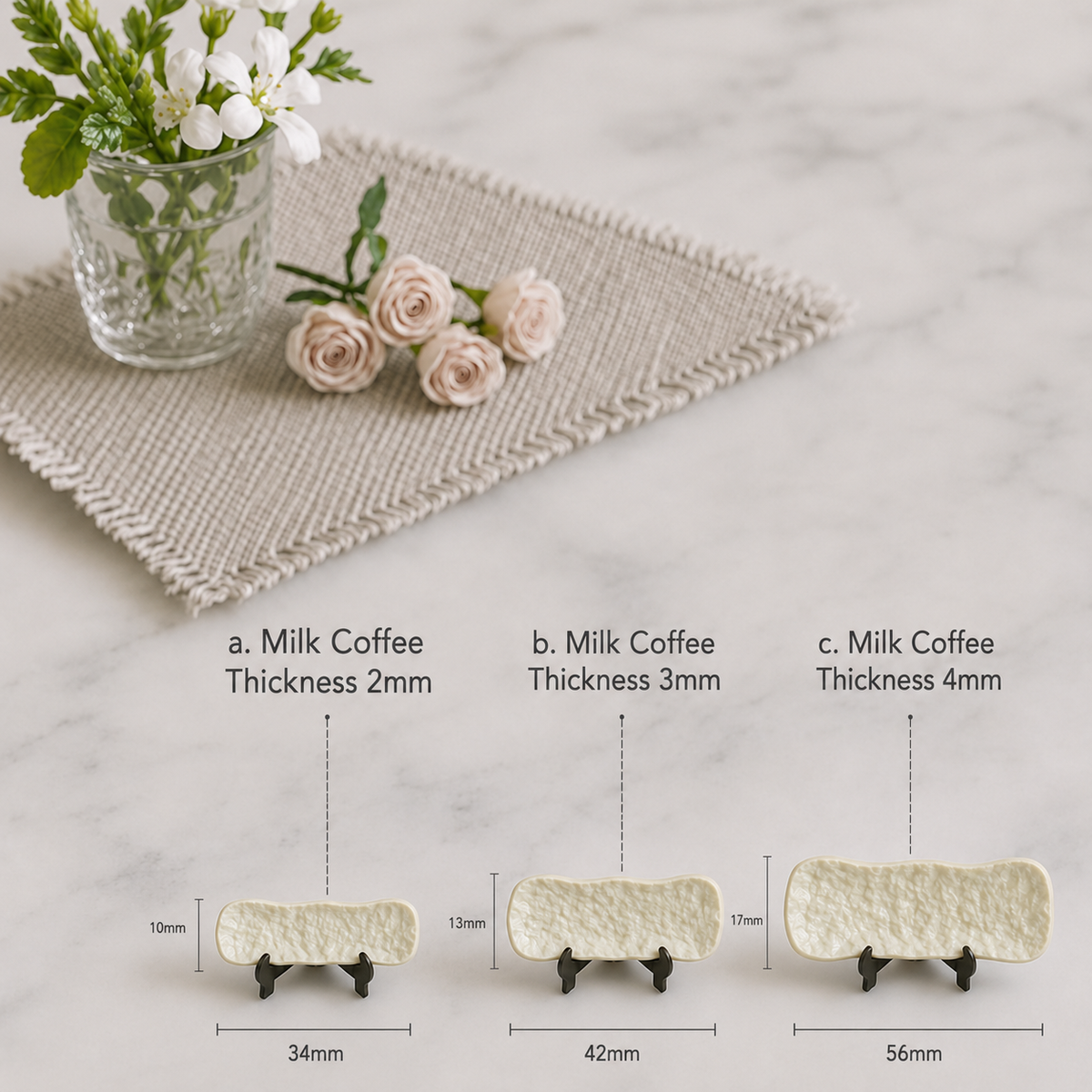 handmade clay miniature sushi plate set 1:12 scale dollhouse fdmini view 10
