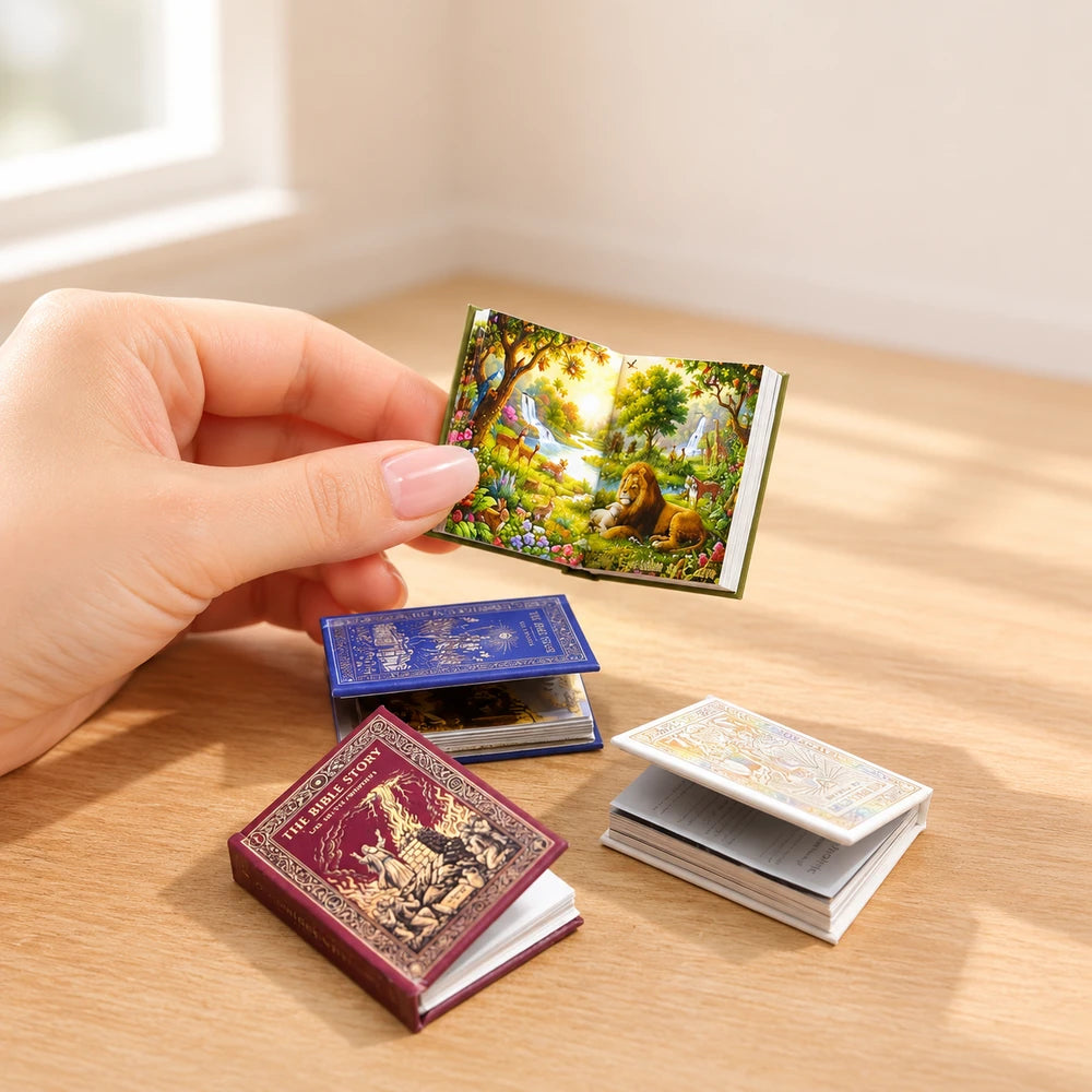 1:6 Miniature Bible Story Books
